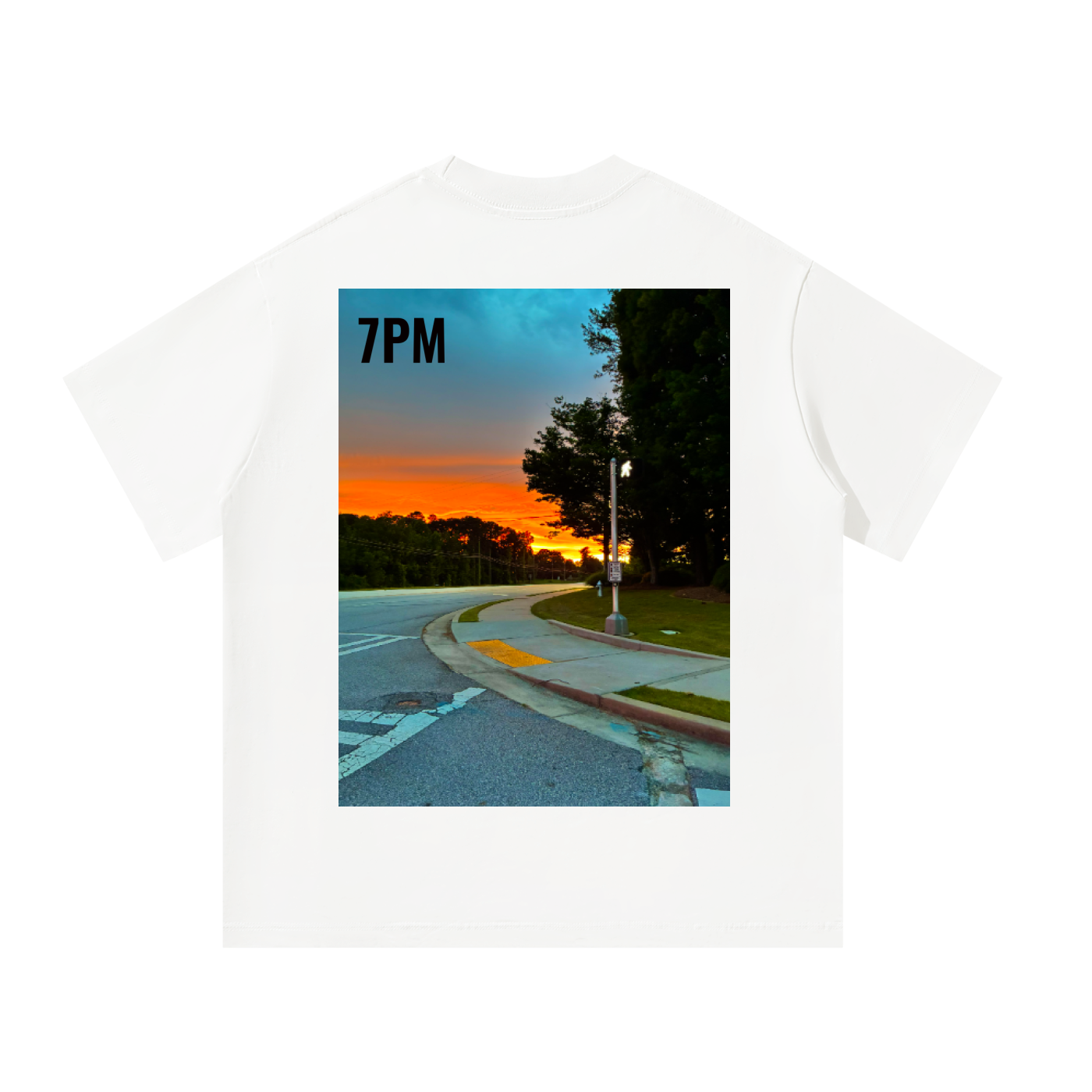 "7PM" Graphic Tee